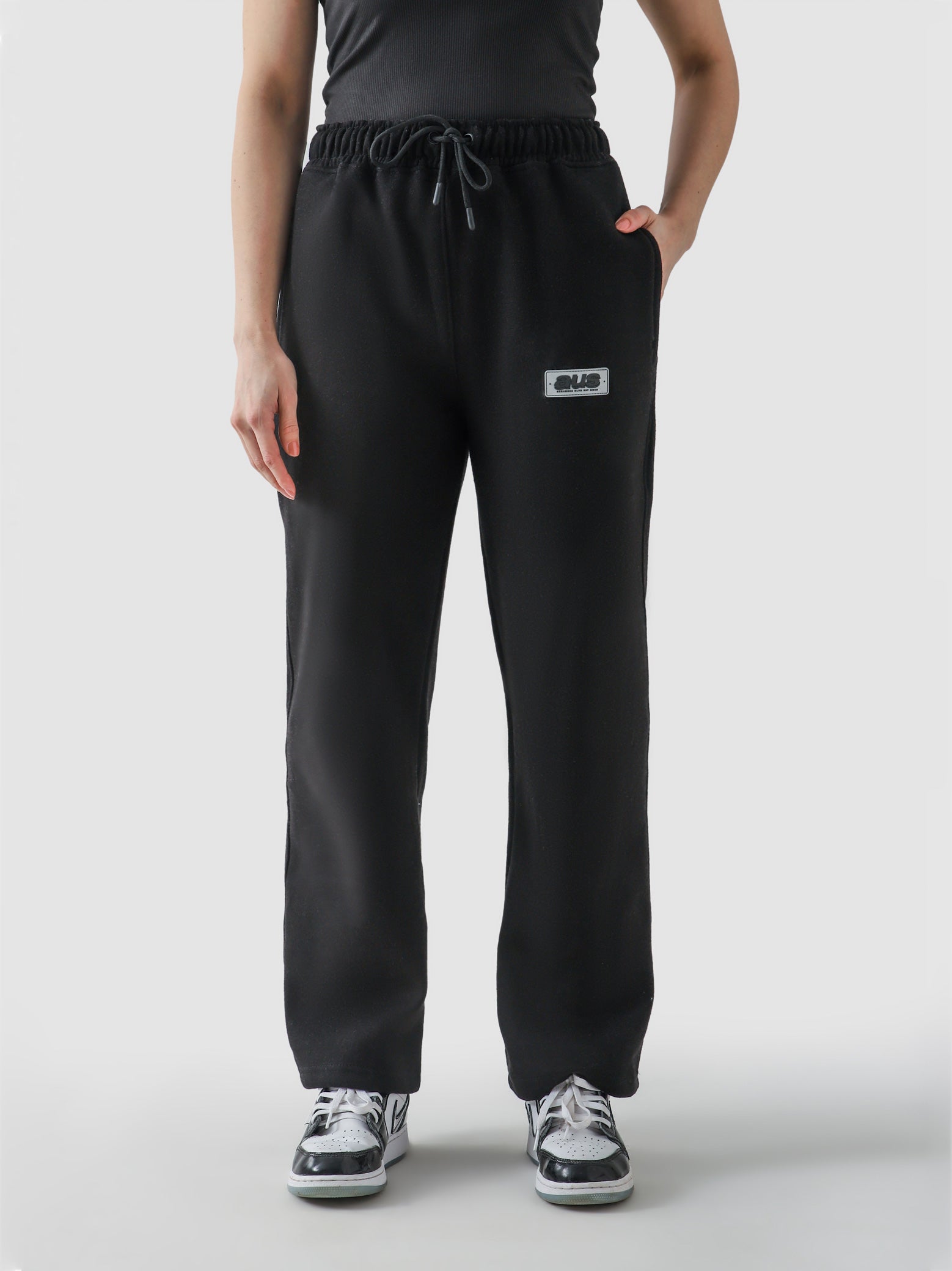 Black Straight fit Trouser (Winter Edition)