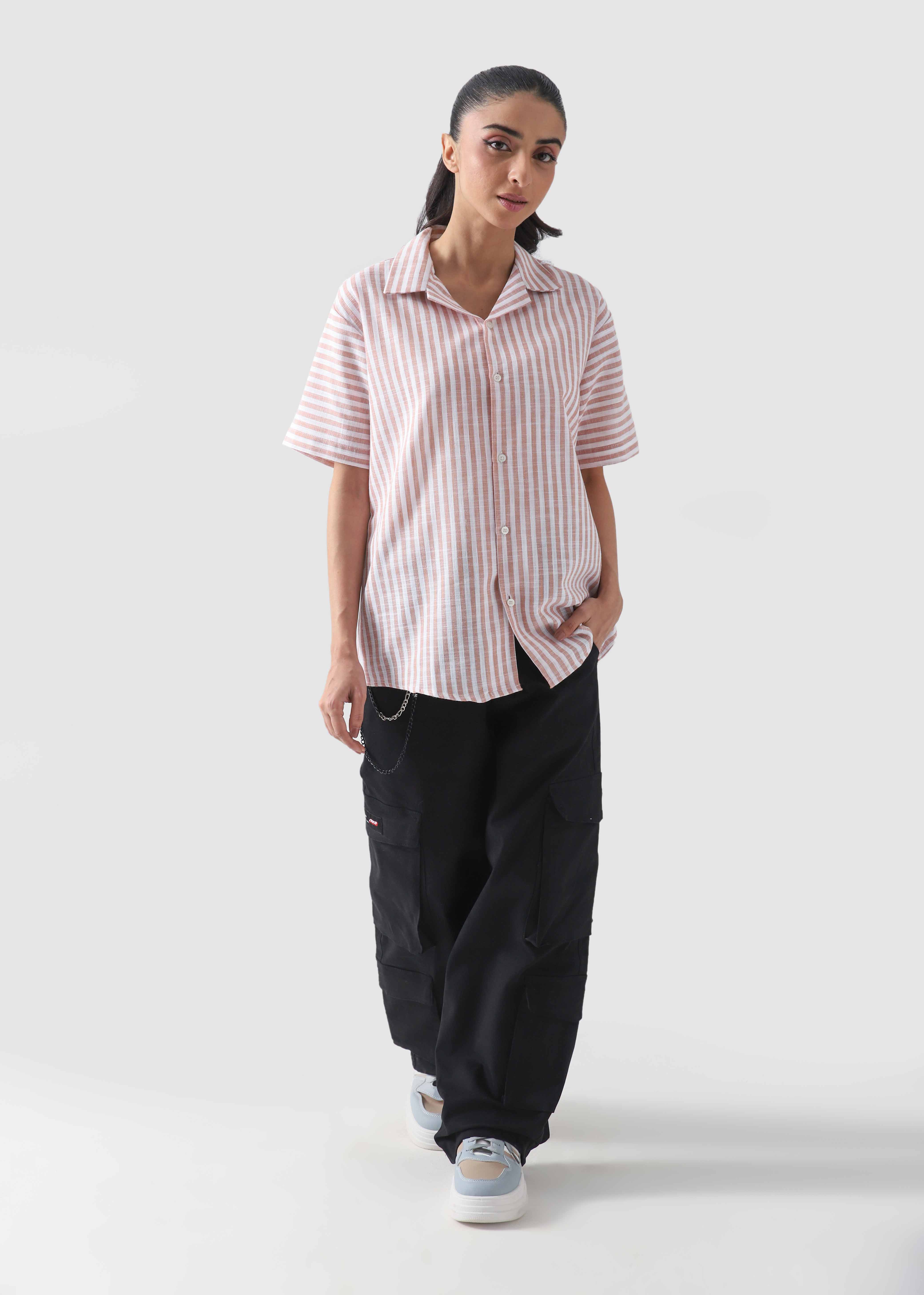 Pink Striped Cuban